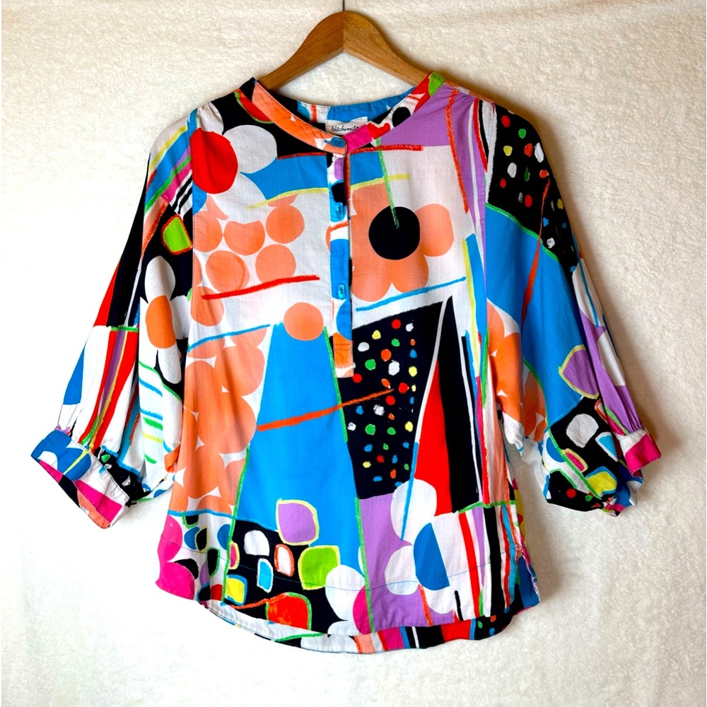 Patchington Colorful Bracelet Sleeve Button V Nec… - image 1